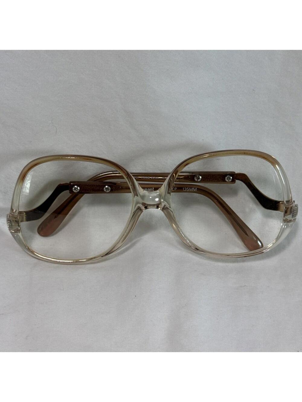 vintage 1970’s charmant eyeglasses Frames Only Funky Disco Hippie Granny core